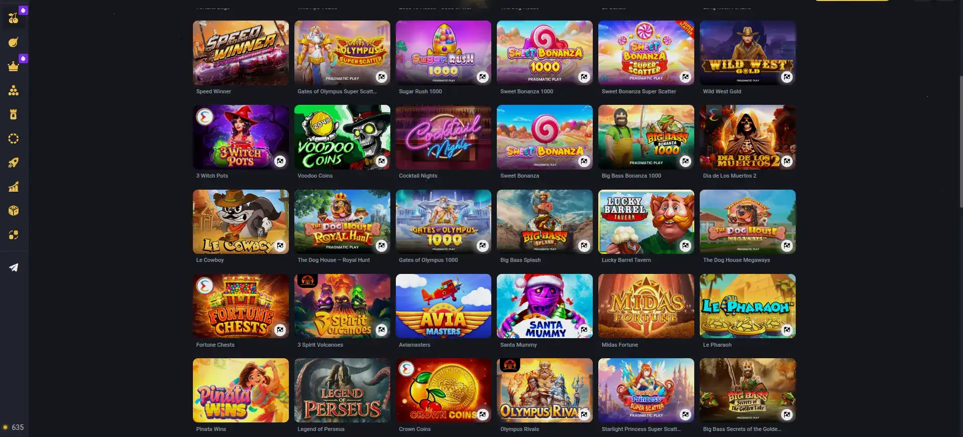 Мобильная версия Vulkan Vegas casino на смартфоне